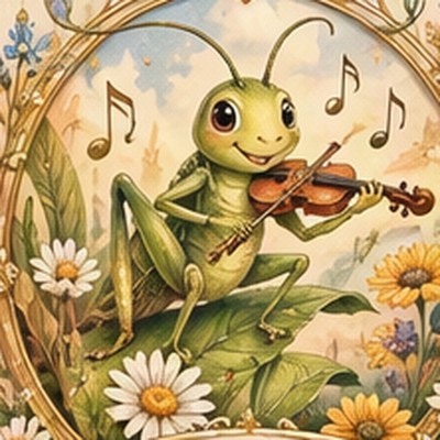 Allegro — le Grillon Musicien